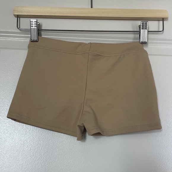 Capezio Women's Tan Shorts - Picture 3 of 3